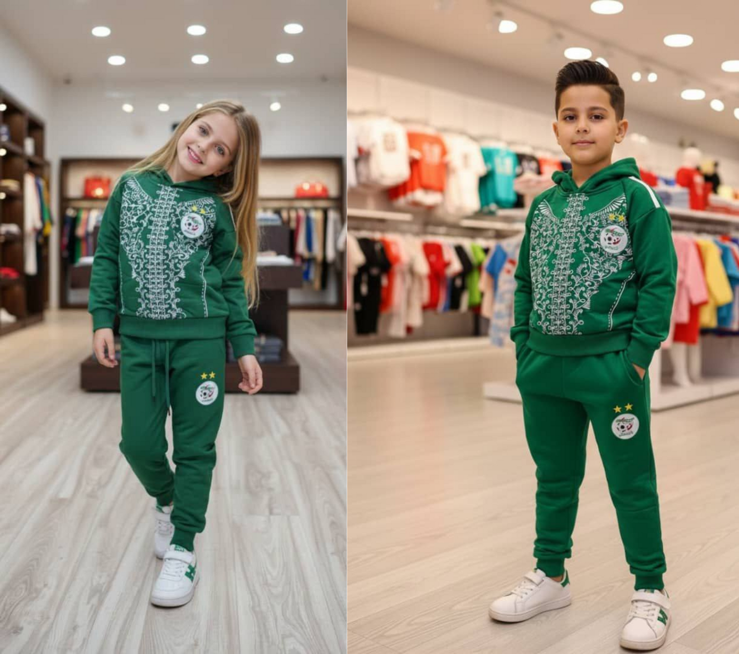 Jogging Algérie Enfant – من 2 حتى 6 سنين | جودة ممتازة 🇩🇿