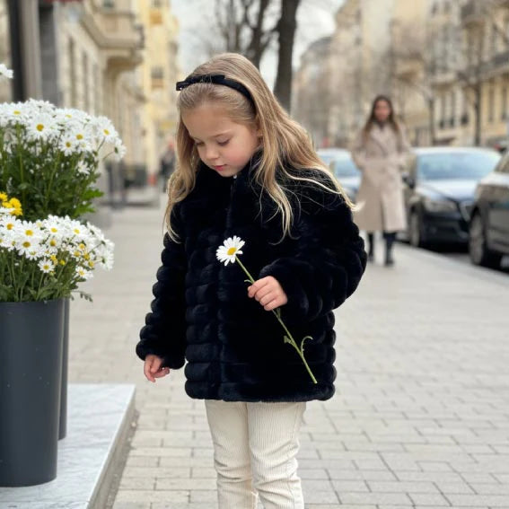 veste fourure enfant