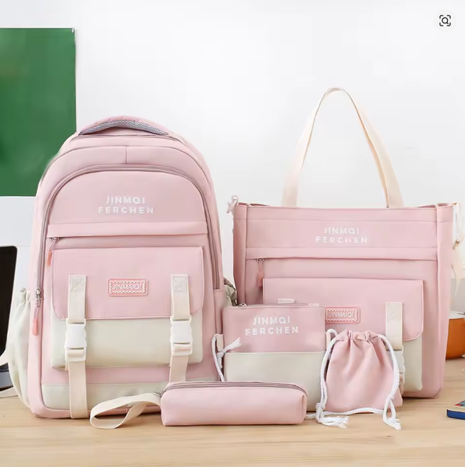 🎒 طقم محافظ 5 في 1