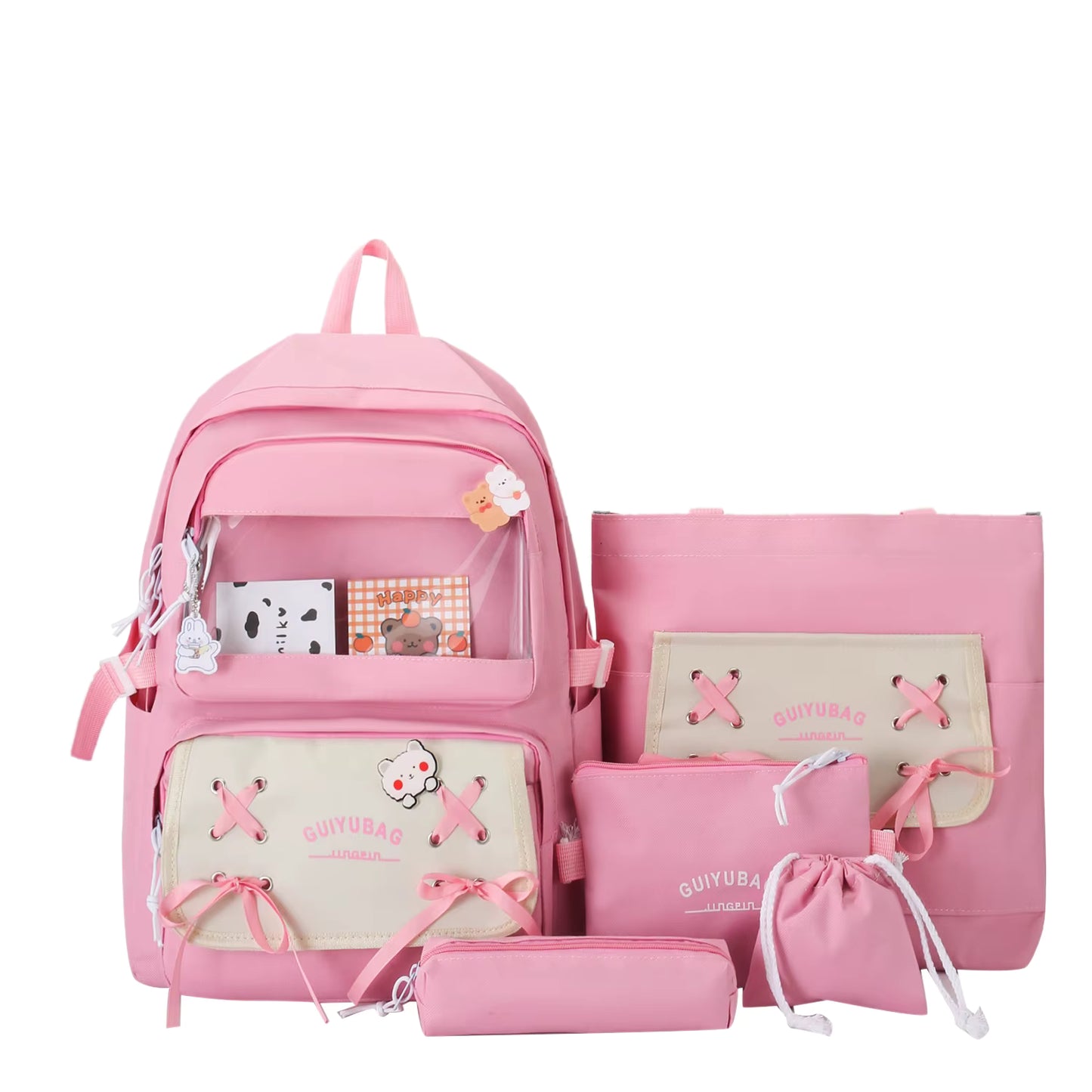 🎒 طقم محافظ 5 في 1