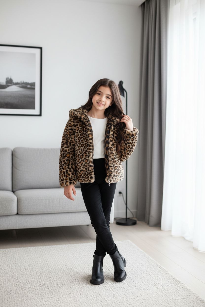 فاست فورير أطفال نمري 🧥🐆